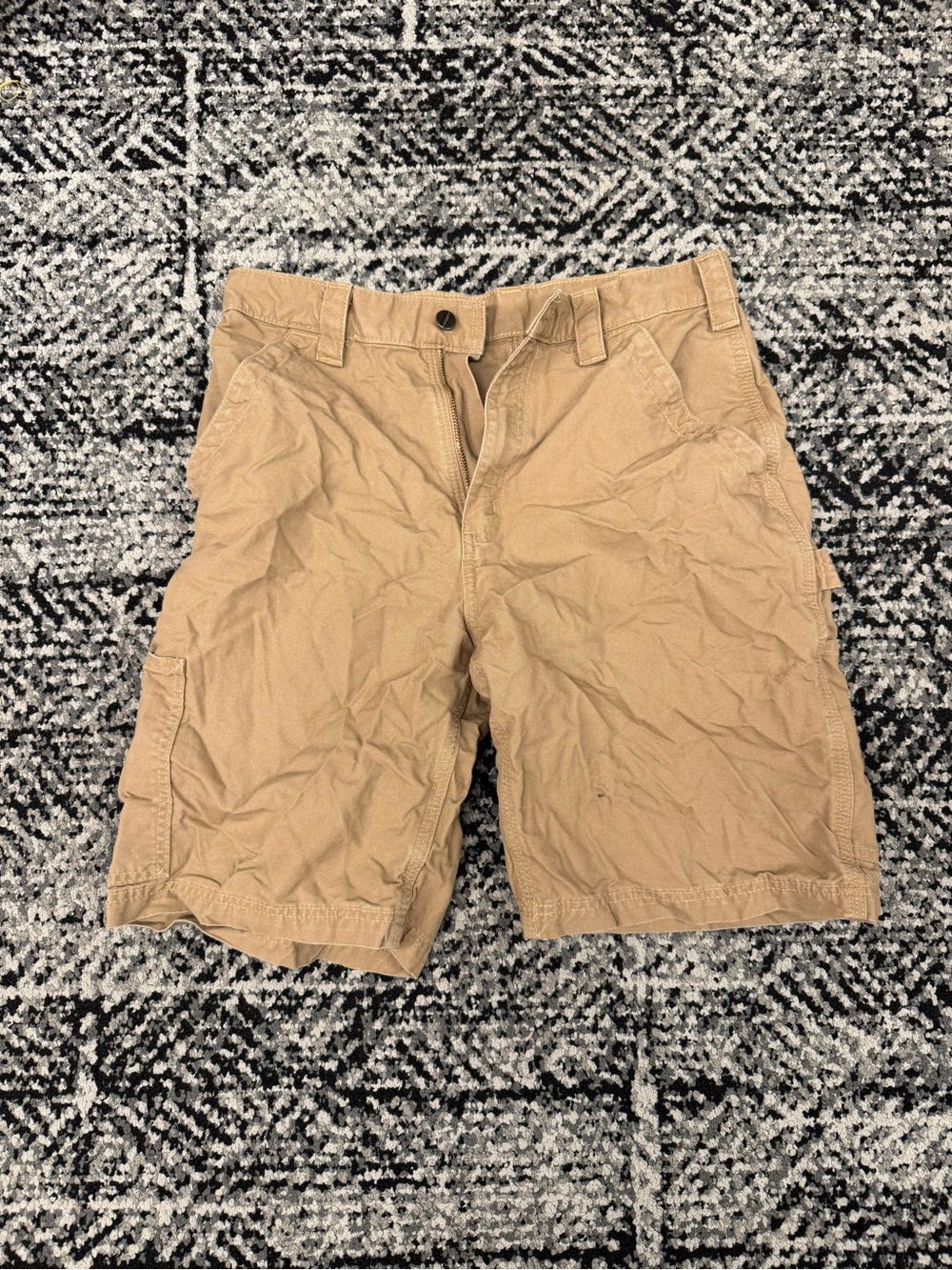 Carhartt Men's Khaki Cargo Shorts